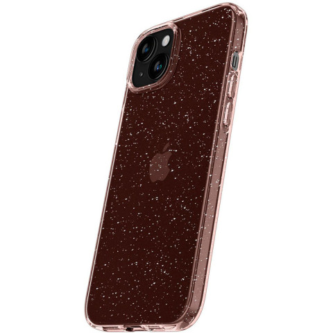 Чохол Spigen для iPhone 15 Plus Liquid Crystal Glitter, Rose Quartz
